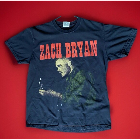 Zach Bryan Sz. M Lovin' Ain't For Tamin' Tour Fall 2021 T Shirt - Picture 1 of 4